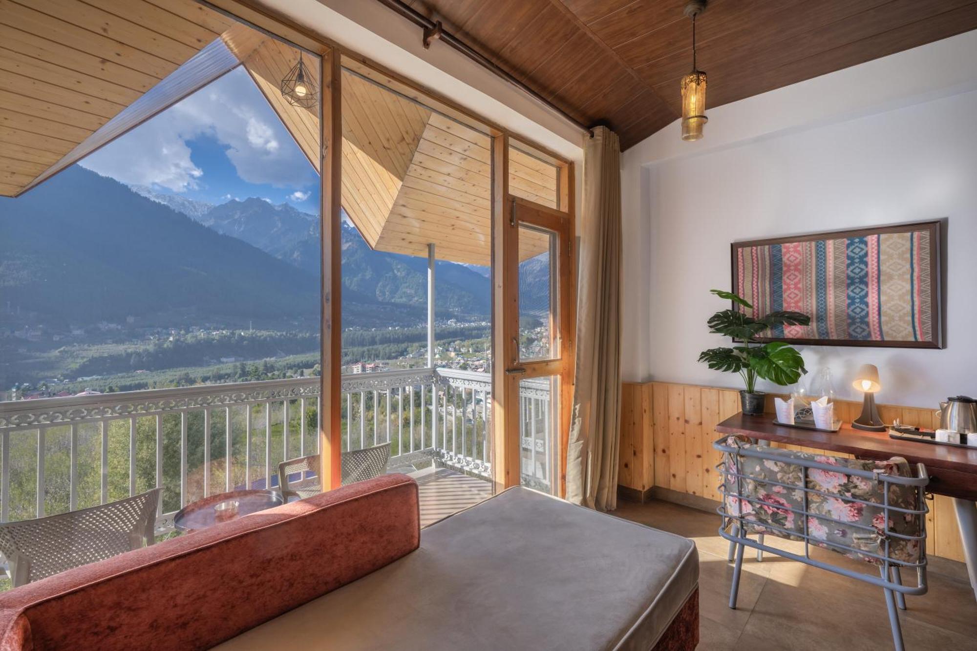 Echor Himalayan Heights Manali Hotel Buitenkant foto