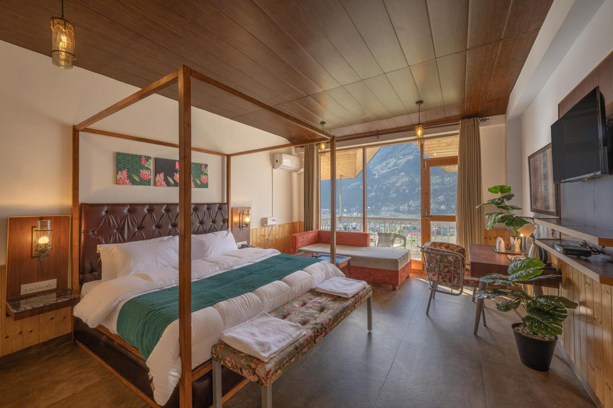 Echor Himalayan Heights Manali Hotel Buitenkant foto