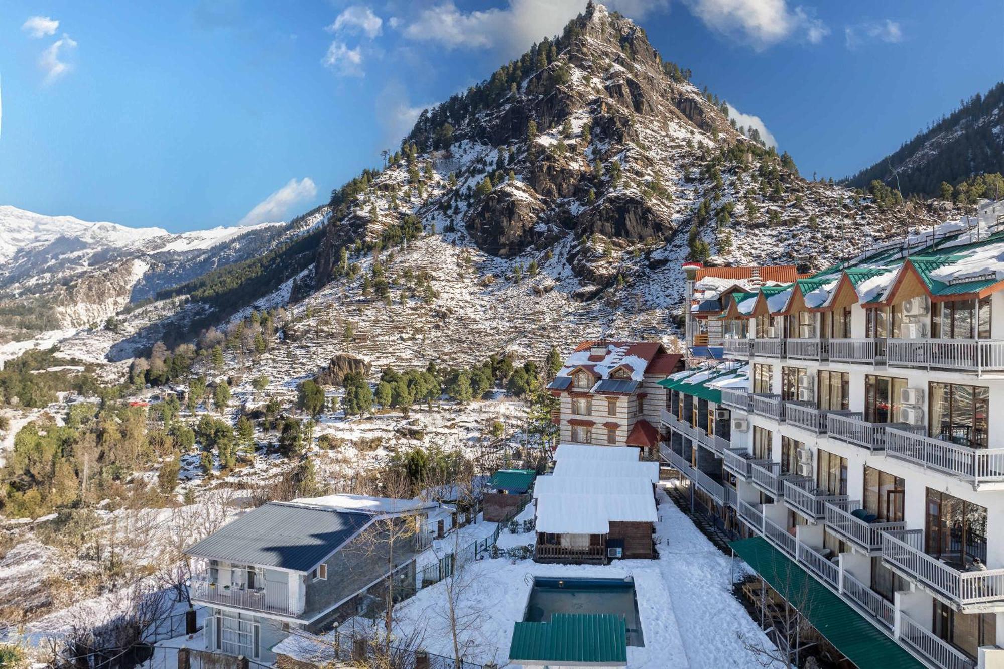 Echor Himalayan Heights Manali Hotel Buitenkant foto